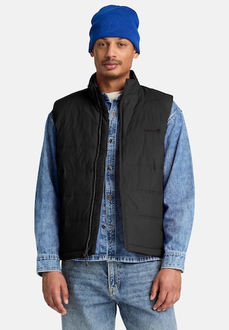 TIMBERLAND - Chaleco en negro: frente