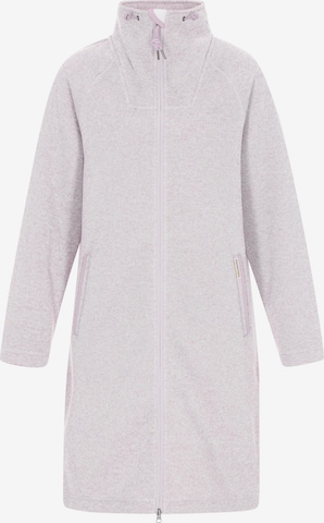 SchmuddelweddaFlis jakna - ljubičasta boja: prednji dio