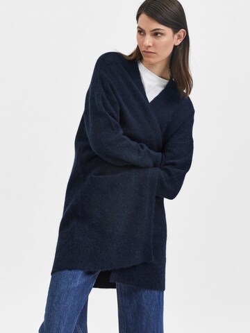 SELECTED FEMME Strickjacke 'Lulu' in Blau