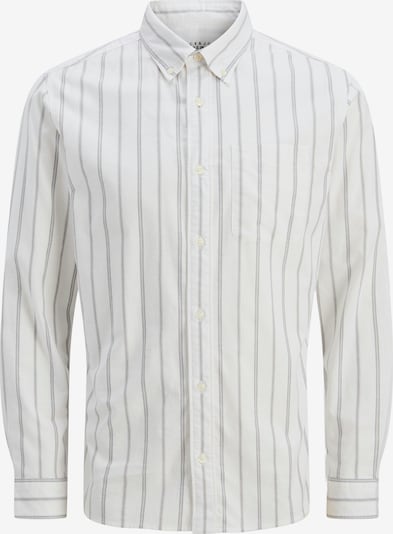 JACK & JONES Camisa 'JPRBLUBrook' em greige / cinzento escuro / branco, Vista do artigo