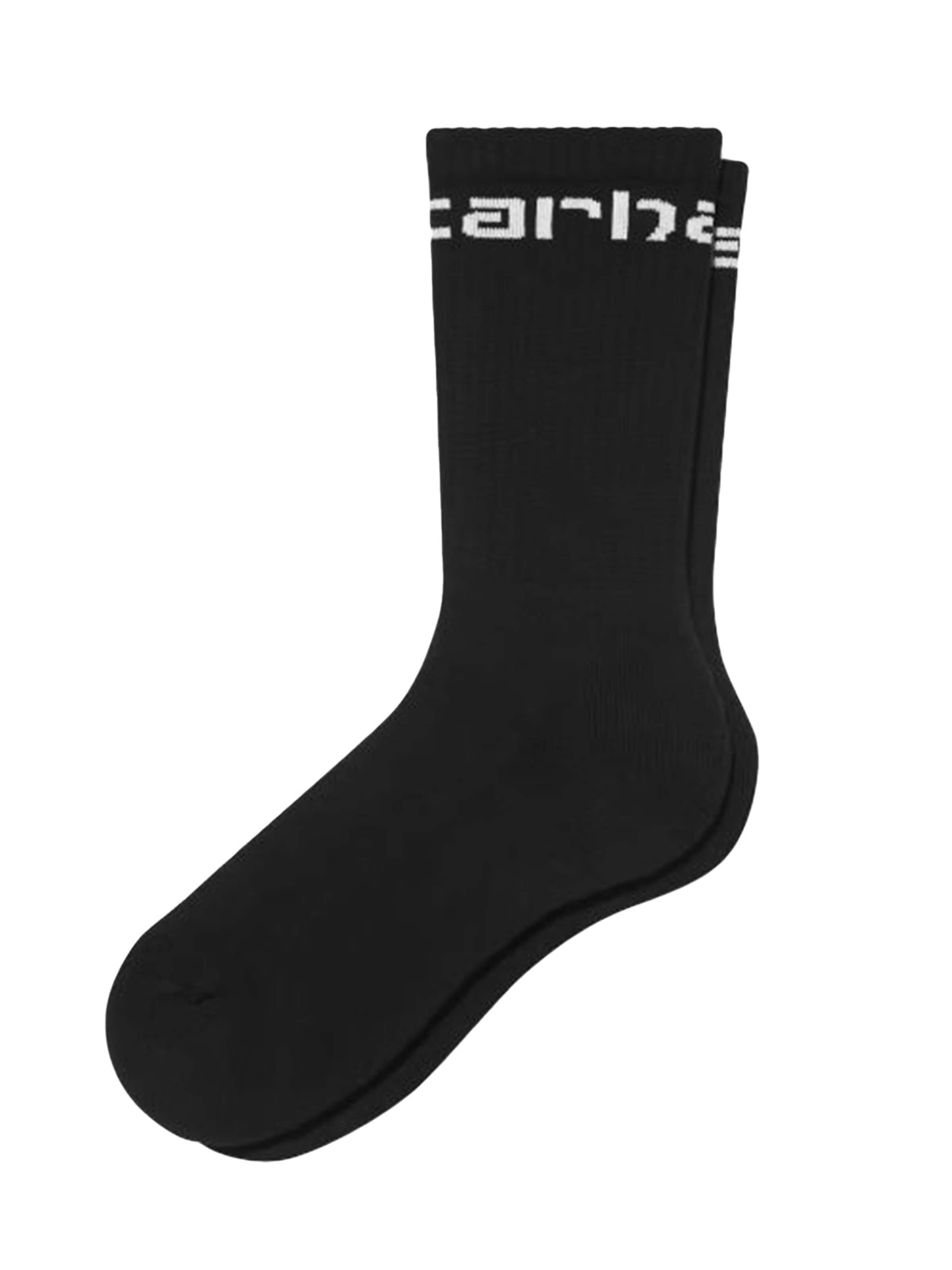 Carhartt WIP Skarpety 'CARHARTT SOCKS BLACK / WHITE' w kolorze biały: przód
