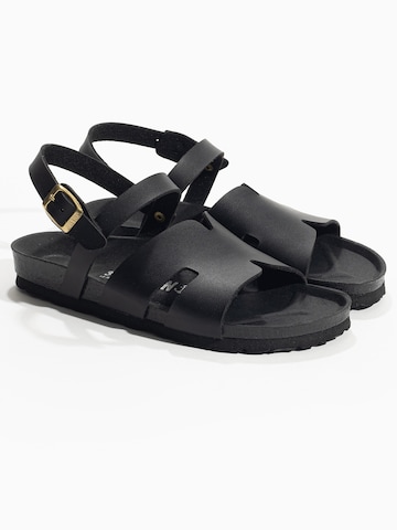 Bayton Sandals 'WARHOL' in Black