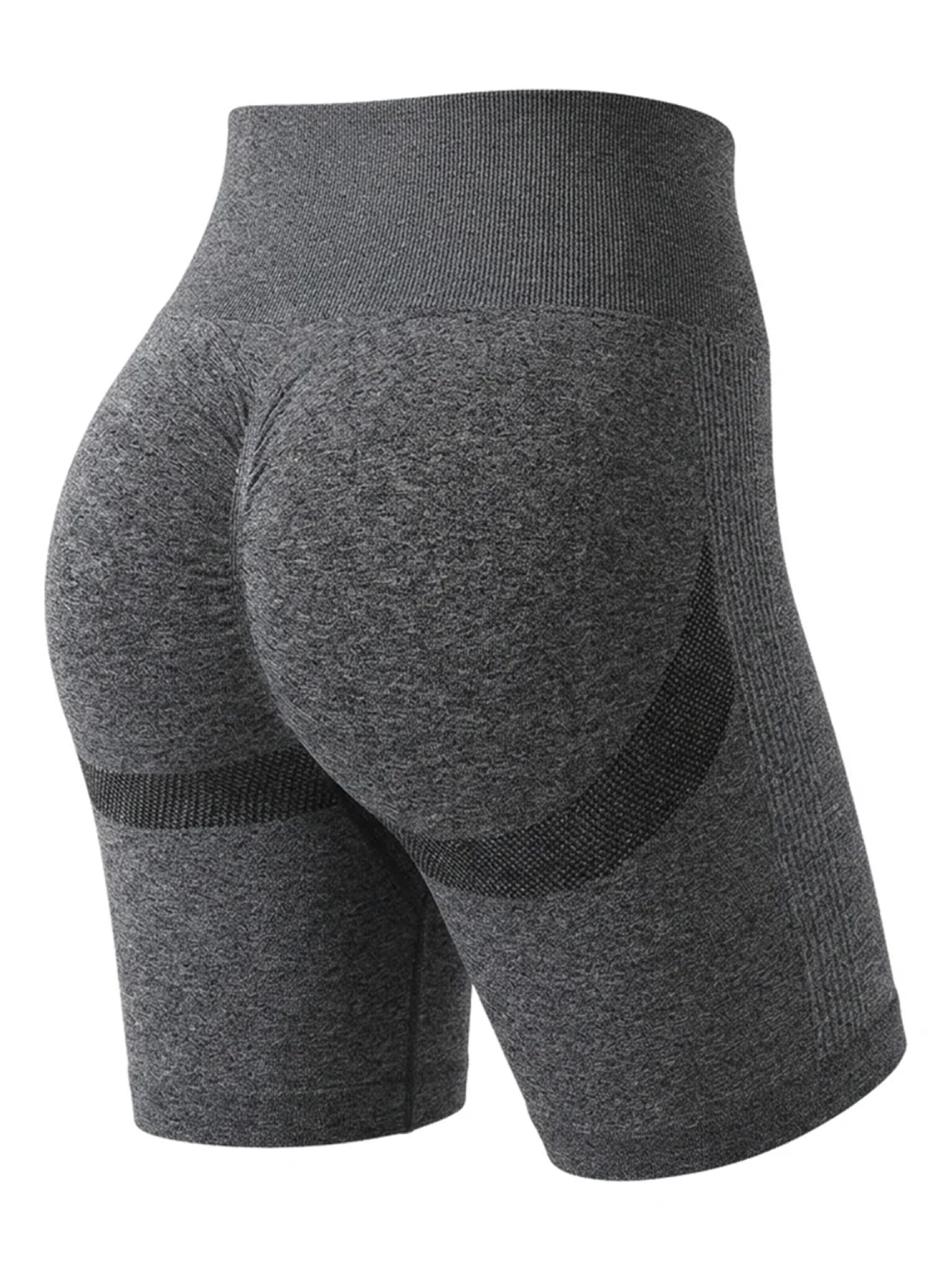 Shapetape Slimfit Leggings 'High Waist Sport Short' in Grijs