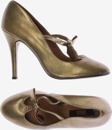 Asos High Heels & Pumps in 40,5 in Gold: front