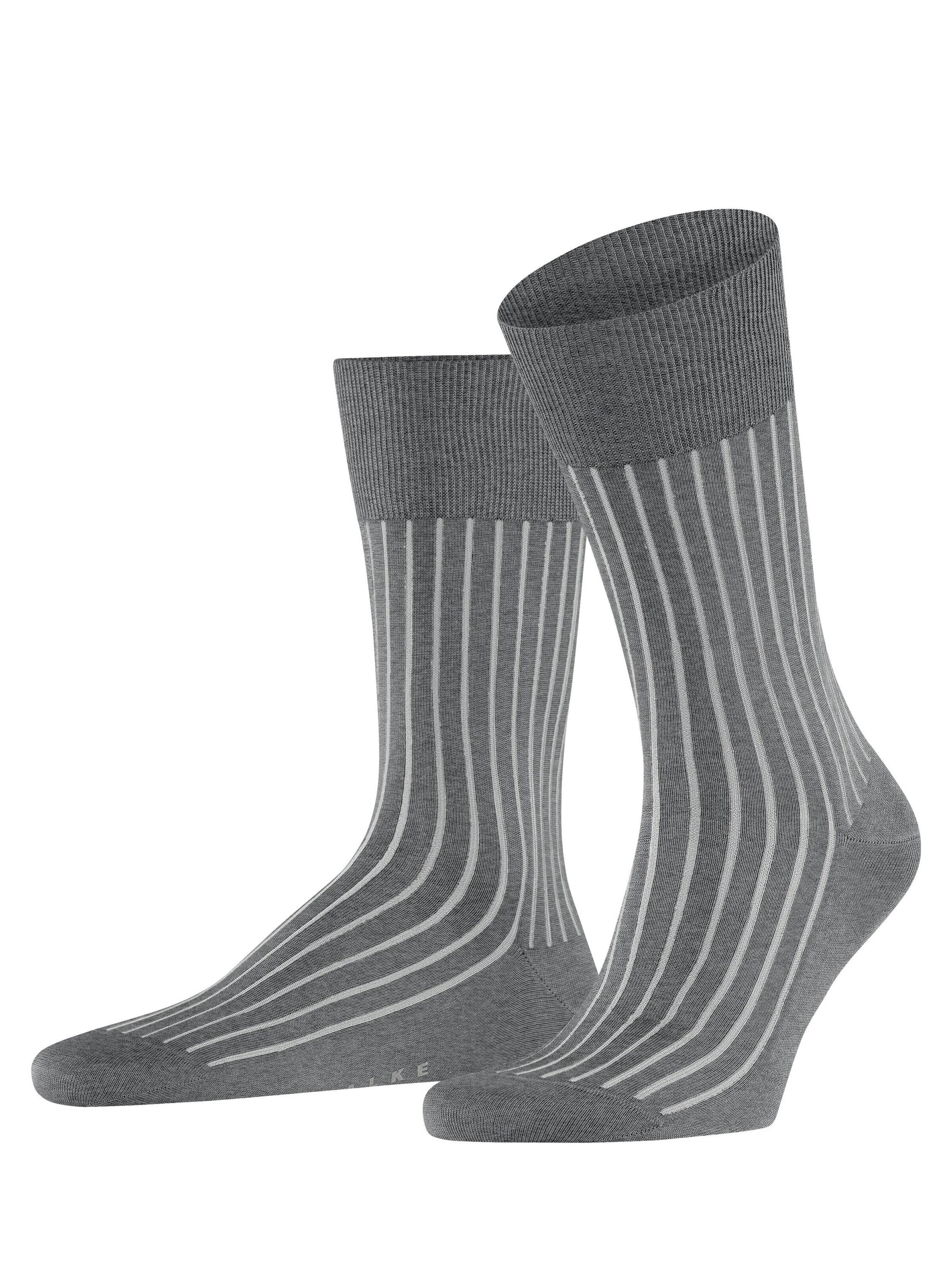 FALKE Socken 'Shadow'‌‌‌‌‌‌‌‌ in Grau: Vorderseite