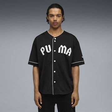 PUMA Trikot in Schwarz: Vorderseite