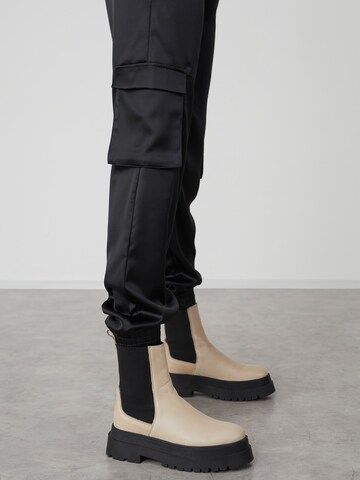 LeGer by Lena Gercke Tapered Broek 'Leni' in Zwart