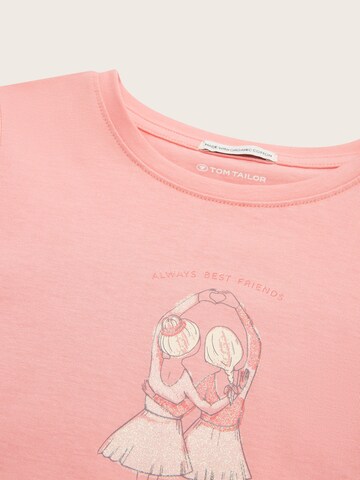 TOM TAILOR Bluser & t-shirts i pink