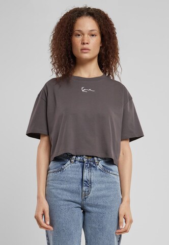 T-shirt Karl Kani en gris : devant