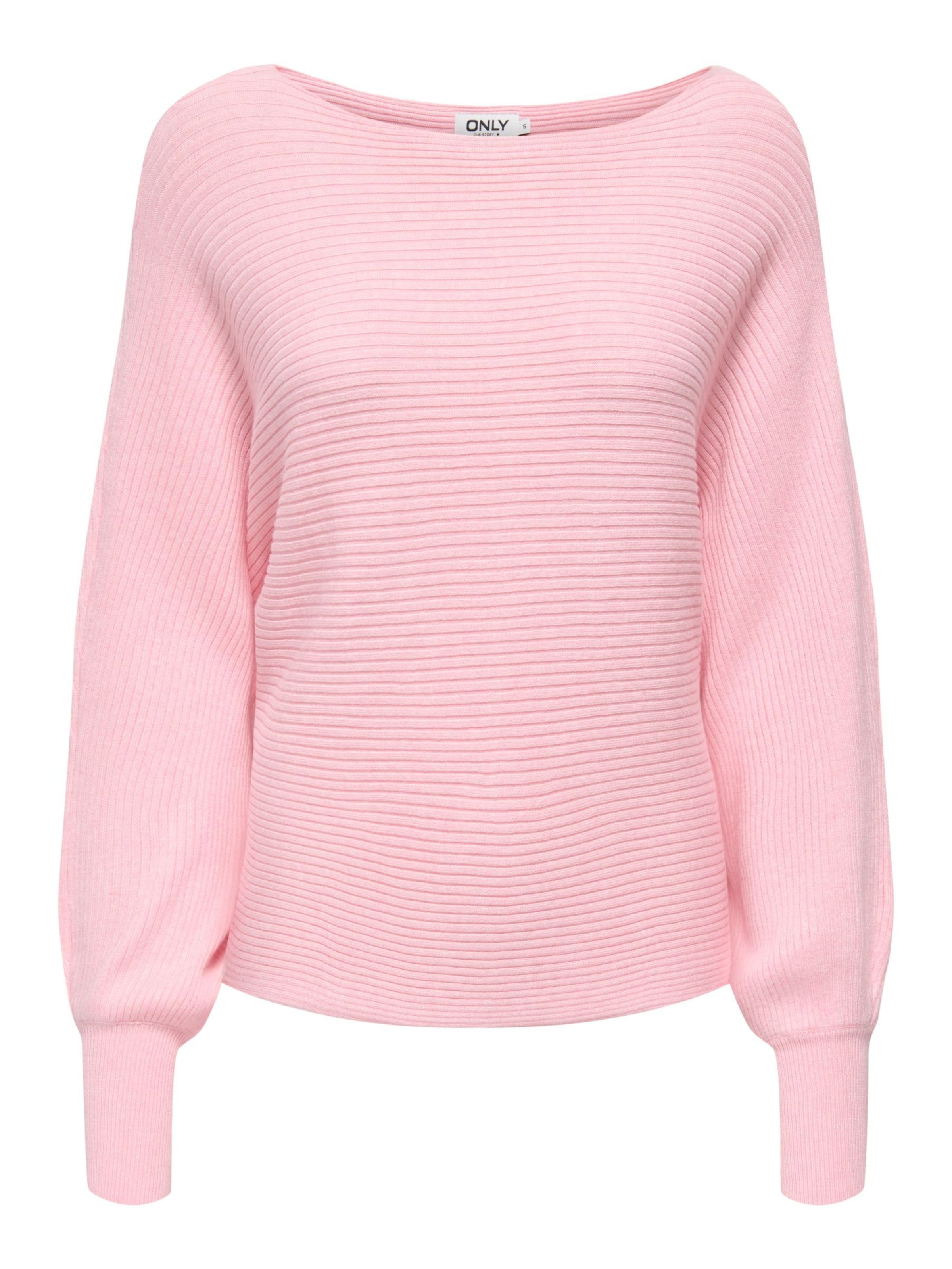 ONLY Trui 'ONLADALINE' in de kleur Pastelroze, Productweergave