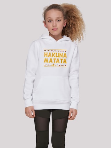 F4NT4STIC Sweatshirt 'Hakuna Matata' in Geel: voorkant