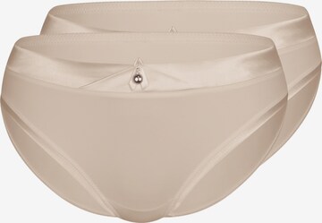 sassa Panty 'SHINY SUSTAINABLE' in Beige: front