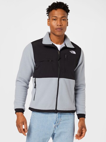 THE NORTH FACE Regular fit Athletic Fleece Jacket 'Denali 2' in Grey: front
