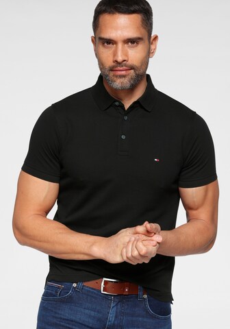 TOMMY HILFIGER Poloshirt 'Core 1985' in Schwarz: predná strana