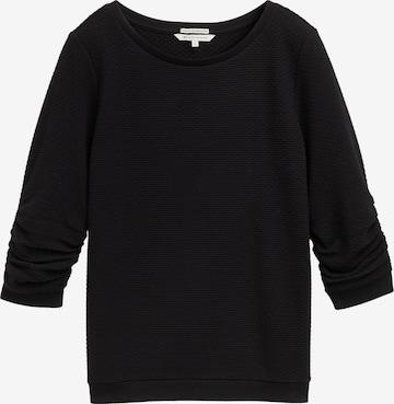 TOM TAILOR DENIM Dressipluus, värv must: eest vaates