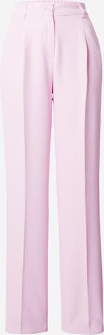 Noisy may Loose fit Pleated Pants 'DEBBIE' in Pink: front