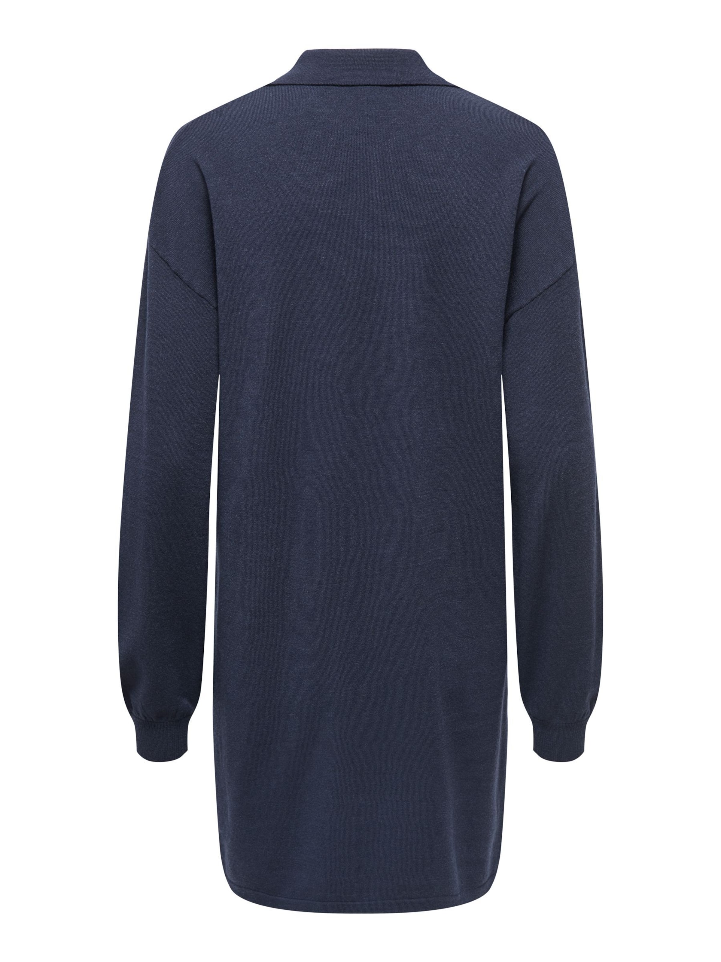 ONLY - Vestido de punto en azul