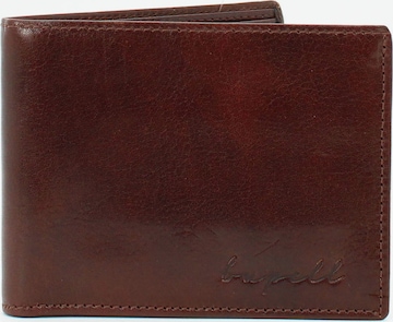 bupell Portemonnaie 'Peppe' in Braun: Vorderseite