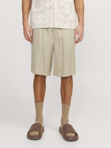 JACK & JONES Loosefit Bukser i beige: forside