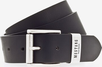 Ceinture MUSTANG en noir : devant