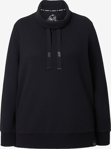 LAURASØN Sweatshirt in Black: front