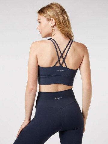 YO-GAYA Bustier Sport bh in Blauw