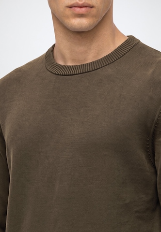 INDICODE JEANS Sweater 'Arkmill' in Brown