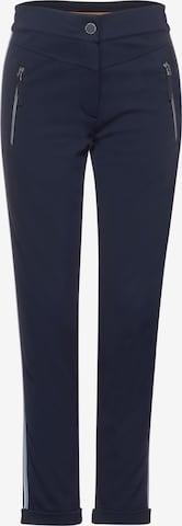 CECIL Regular Панталон в синьо: отпред
