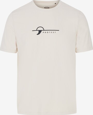 PROTEST Funktionsshirt 'PRTCore' in Weiß: Vorderseite