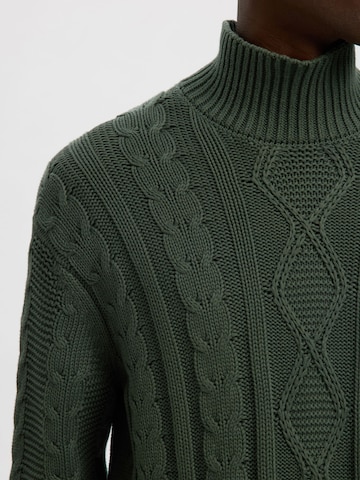 SELECTED Trui in Groen