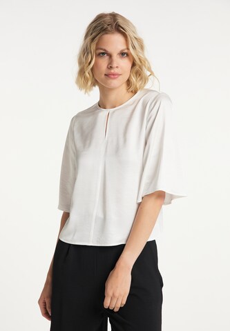 usha WHITE LABEL Blouse in Wit: voorkant