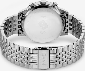 FAVS Analog Watch ' ' in Silver