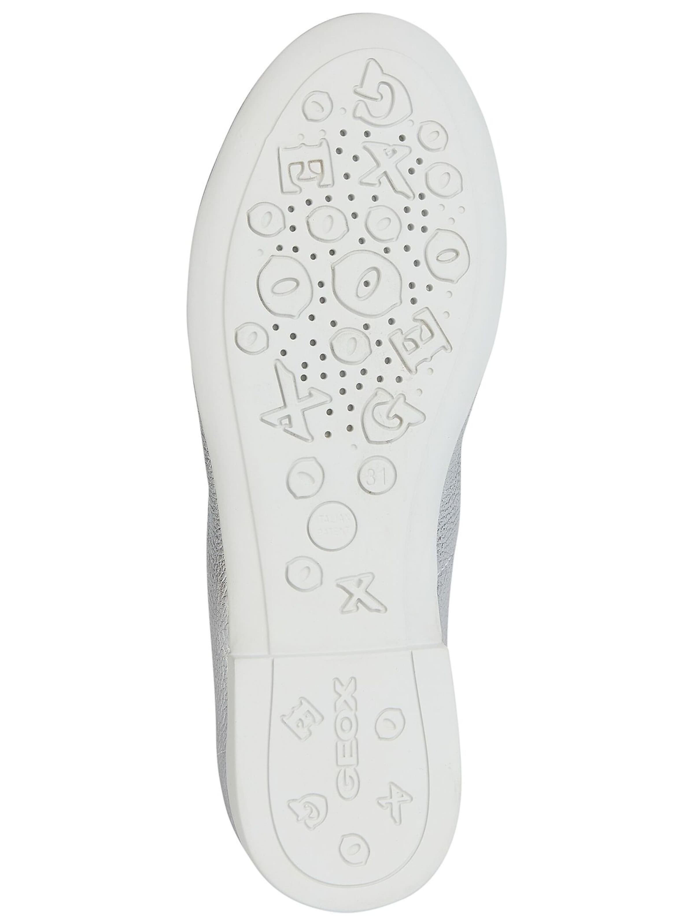 GEOX Ballet Flats in Silver