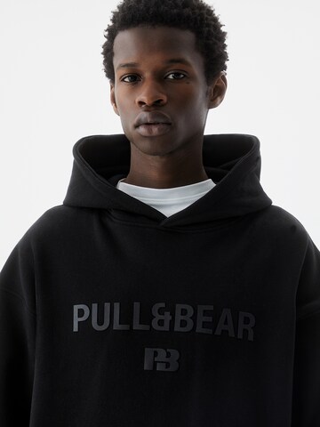 Sweat-shirt Pull&Bear en noir