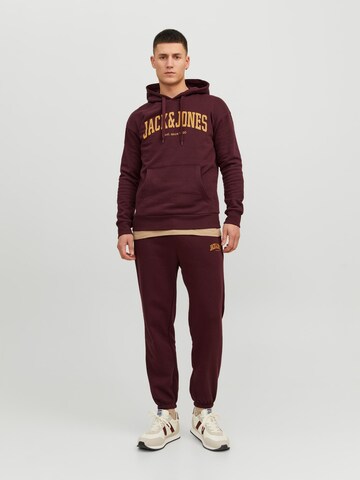 JACK & JONES Sweatshirt 'JOSH' i röd