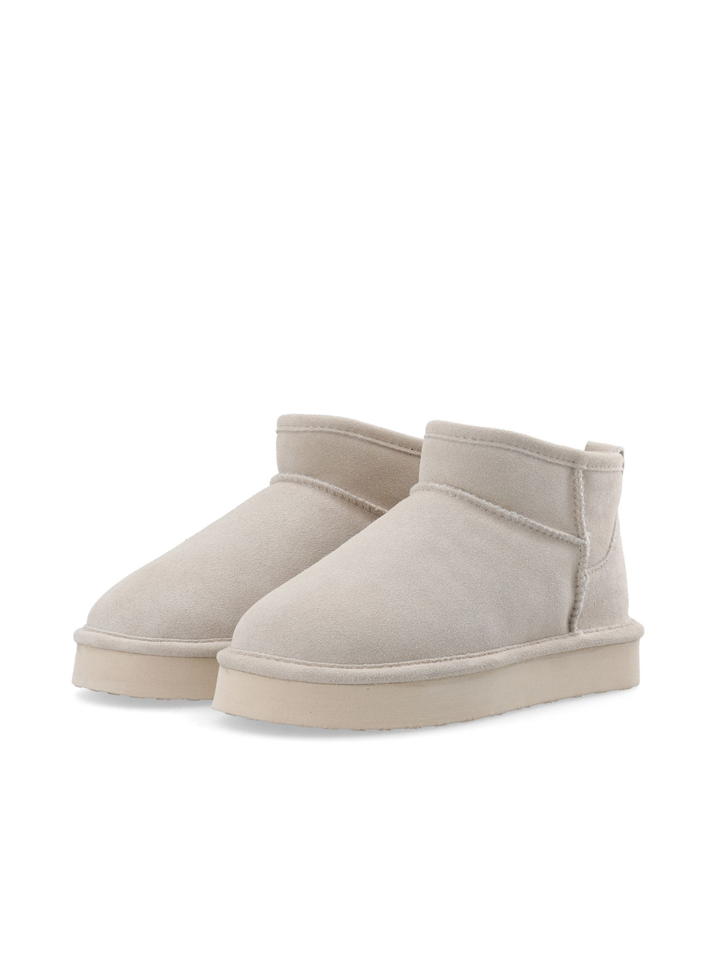 Bianco Boots 'Snow' in Beige