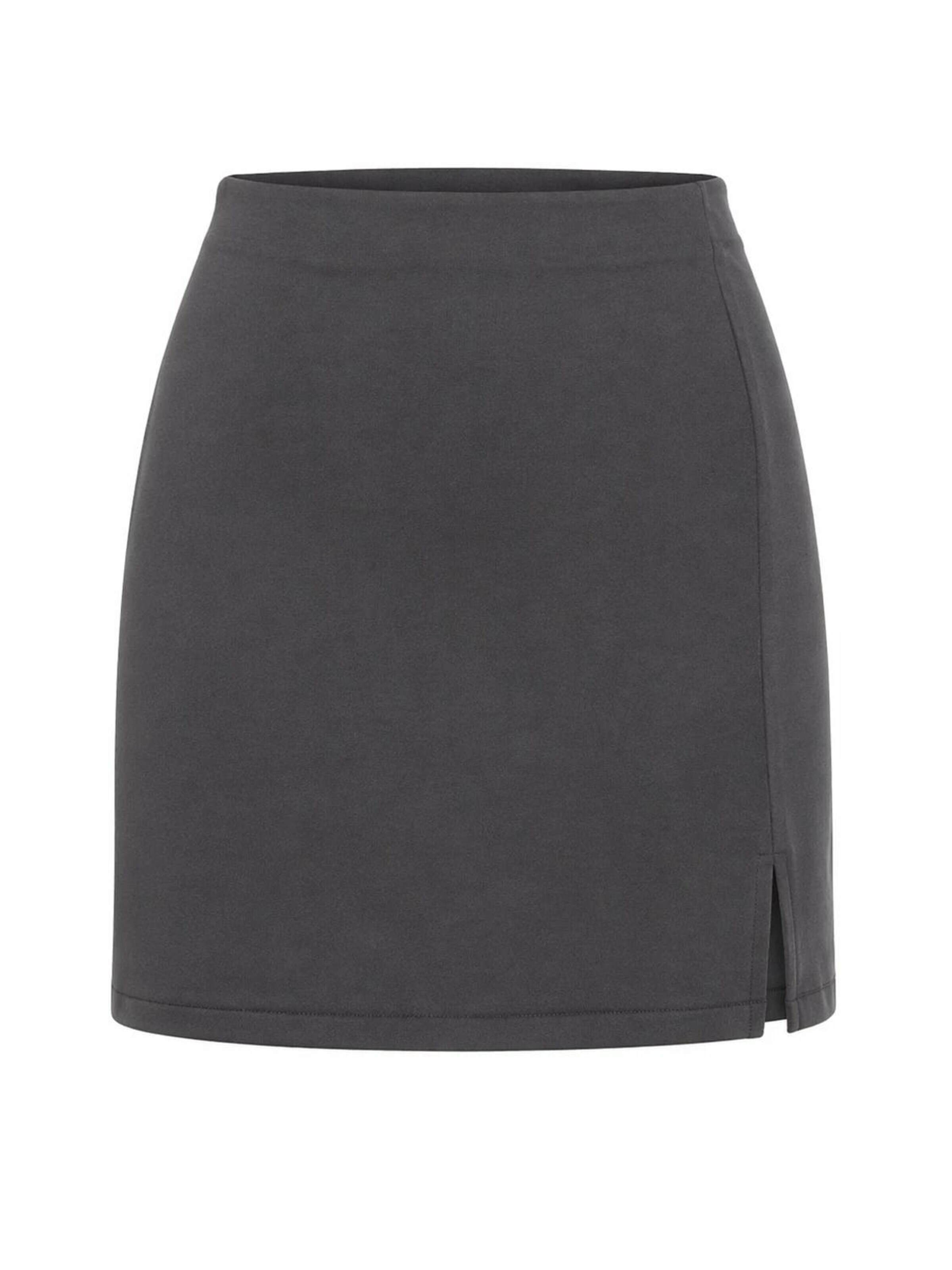 Alexa Dash Skirt in Grey: front
