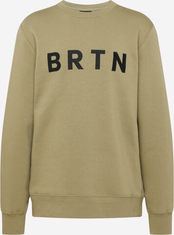 BURTON Regular fit Sweatshirt in Green: front