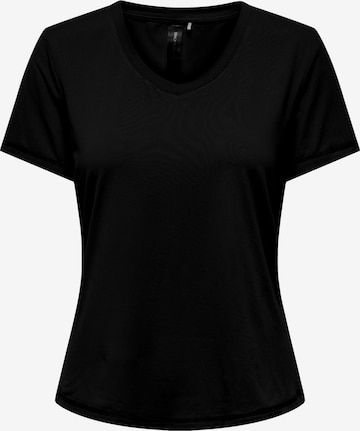 ONLY PLAY Performance shirt 'ONPFont' in Black: front