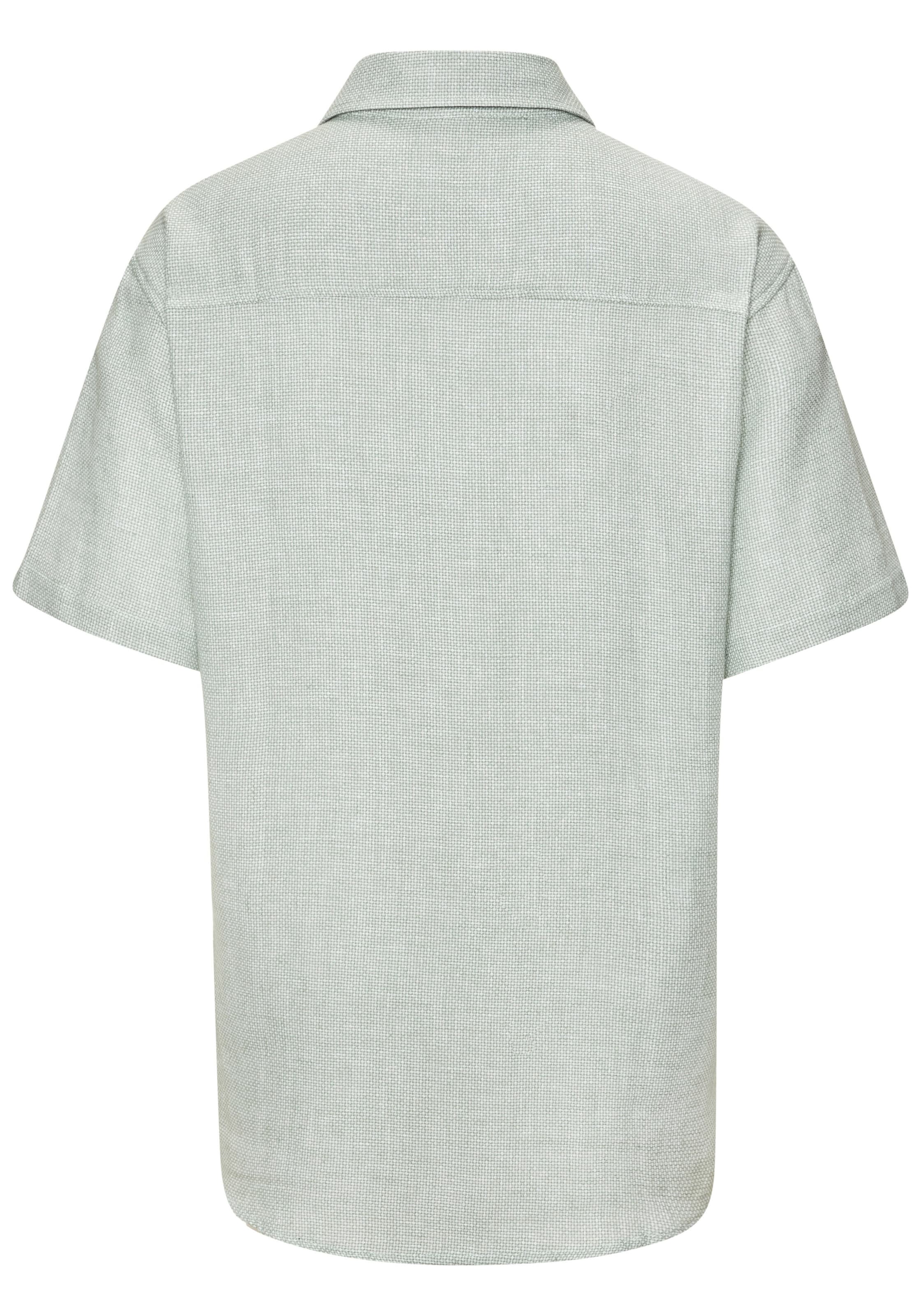 JOHN DEVIN Comfort fit Button Up Shirt in Green