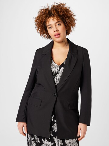 ONLY Carmakoma Blazer 'THEA' in Black: front
