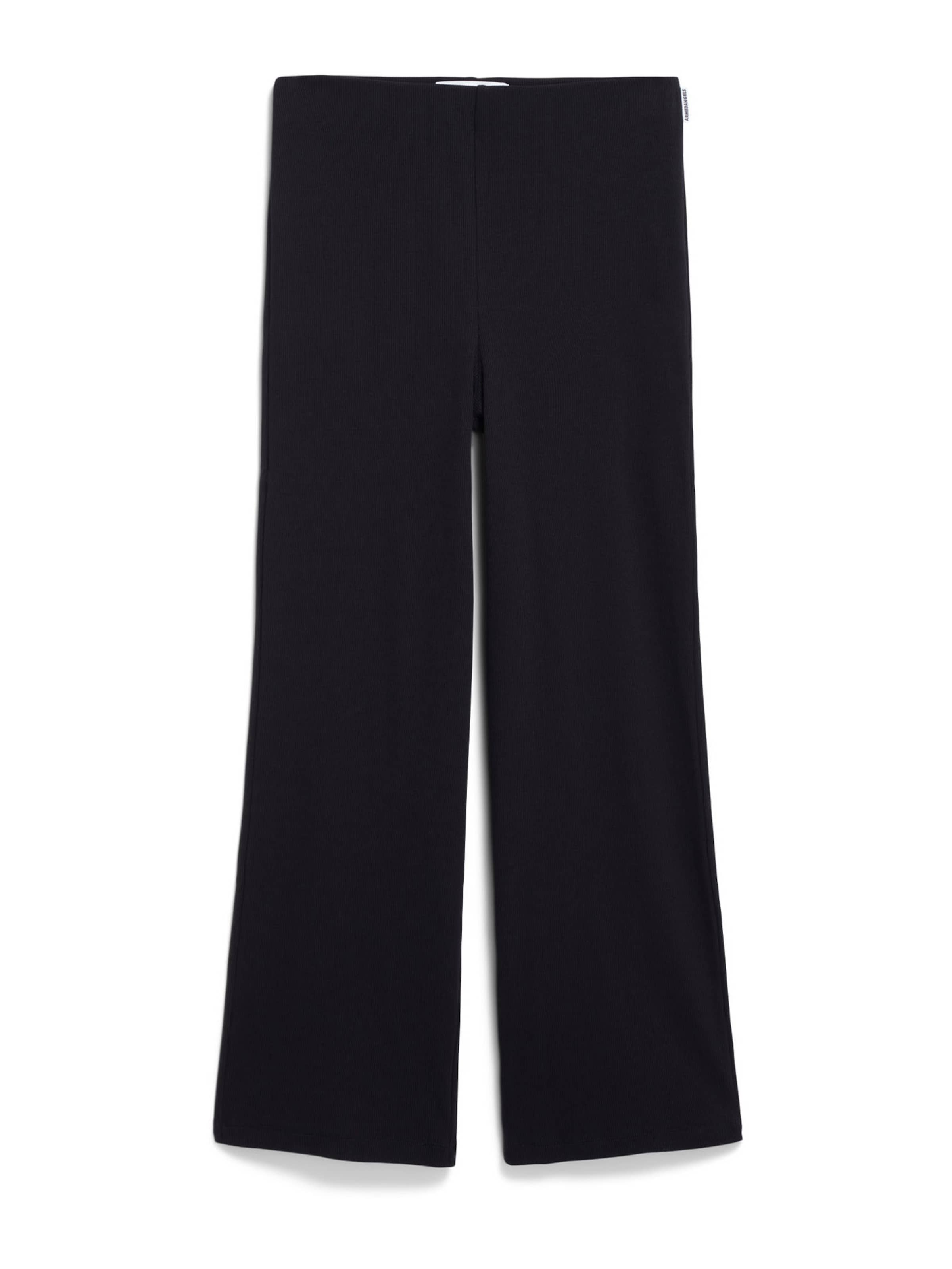 juoda ARMEDANGELS Standartinis Kelnės 'Nianaa': priekis