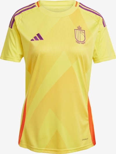 ADIDAS PERFORMANCE Jersey 'Belgium 25' in Yellow / Dark purple / Orange red, Item view