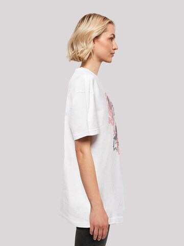 T-shirt oversize 'Harry Potter Gryffindor Crest' F4NT4STIC en blanc