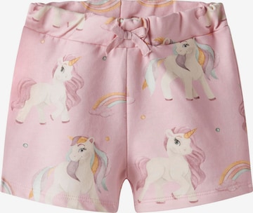 NAME IT - Pantalón en rosa: frente