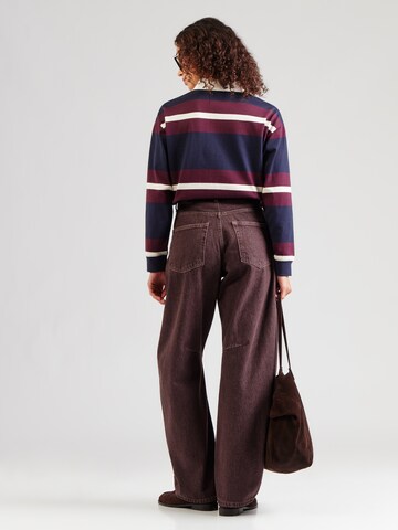 TOPSHOP Barrel Teksapüksid, värv pruun