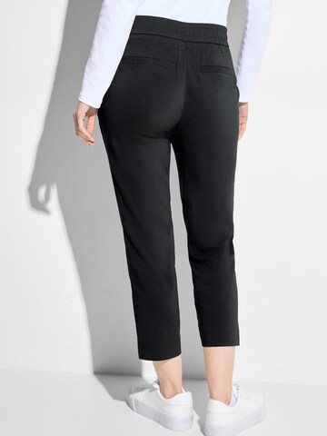 CECIL Regular Pants 'Tracey' in Black