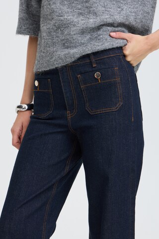 b.young Wide leg Jeans 'KOMMA' in Blauw