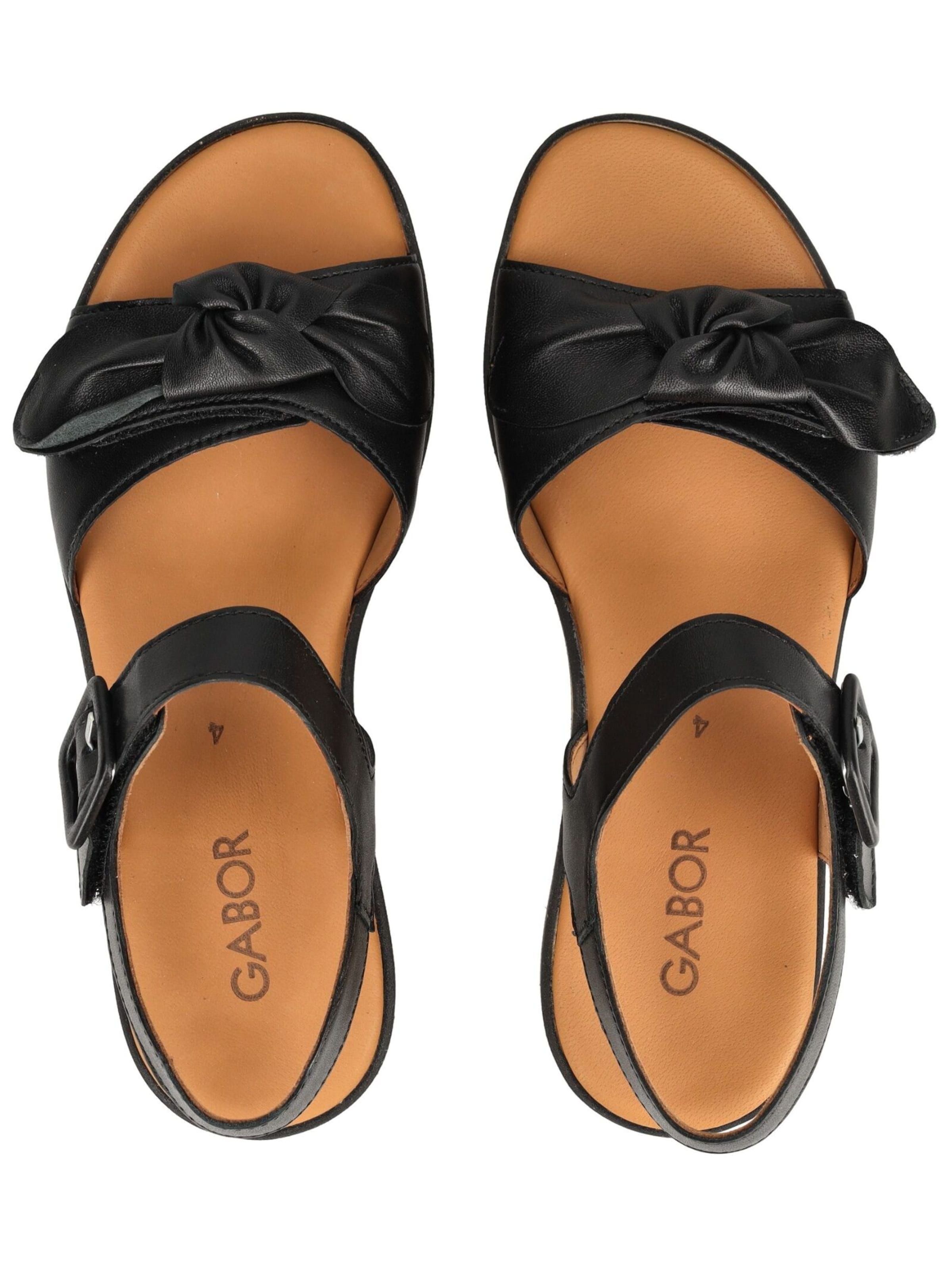 GABOR Sandaal in Zwart