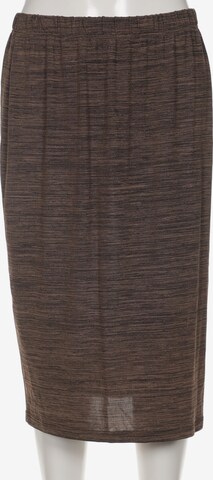 Sallie Sahne Skirt in 4XL in Brown: front
